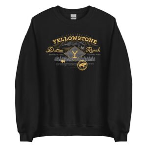 Yellowstone Scenery Fleece Sweatshirt